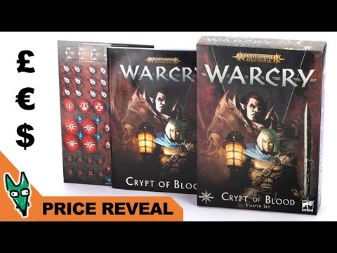 Price Revealed: Warcry Starter Set Crypt of Blood