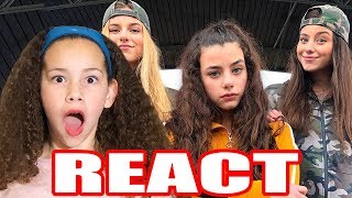 Olivia REACTS to Davis Sisters &quot;Leave Me Alone&quot; Music Video