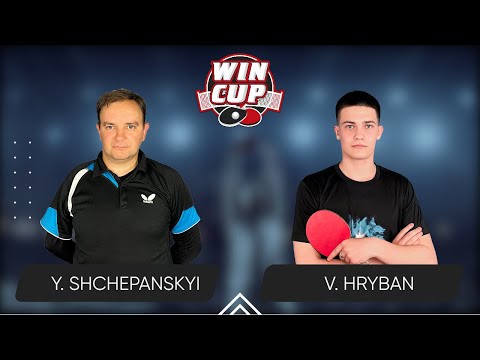16:30 Yurii Shchepanskyi - Vadym Hryban West 3 WIN CUP 12.12.2023 | TABLE TENNIS WINCUP