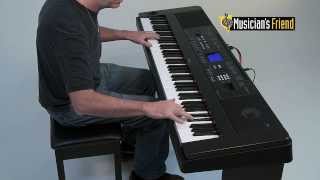 Video thumbnail for Yamaha DGX-650 Digital Piano by Musician's Friend