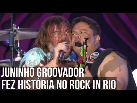 O show de JUNIOR BASS GROOVADOR com Tenacious D | Rock in Rio 2019