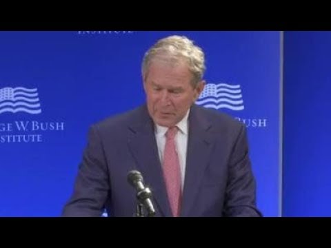 George W. Bush Criticizes Trump Presidency Los Angeles Times