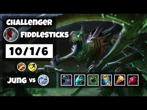 Fiddlesticks s11 Jungle Challenger Replay (10/1/6) - TURKISH