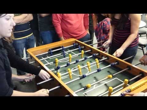 Connect English International Student Foosball Tournament - Spring of 2014