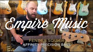 Video thumbnail for Fender Squier Affinity Precision Bass - EMPIRE MUSIC by Empire Music