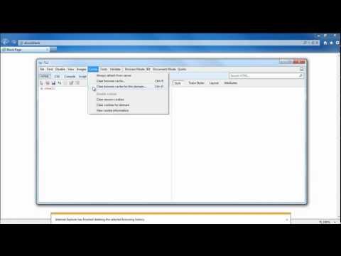 How to set a Homepage on Internet Explorer