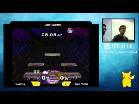 ZSB4 Loser's Quarters - ToucanCam (Marth) vs Squid (Falco) - SSBM