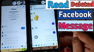 How to Read Deleted Facebook Message