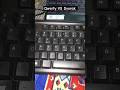 Qwerty VS Dvorak Qwerty Qwertyuiopasdfghjklzxcvbnm Shorts Dvorak Keyboard Typing