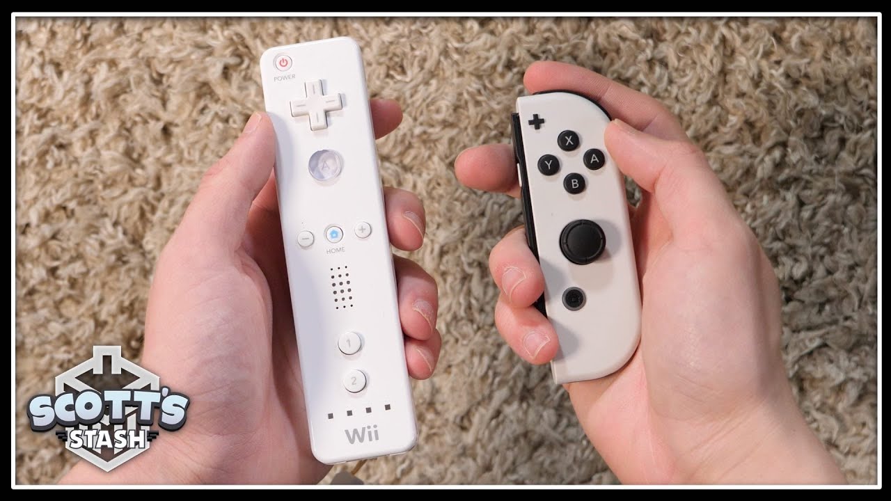 Wii Remote vs. Joy-Con