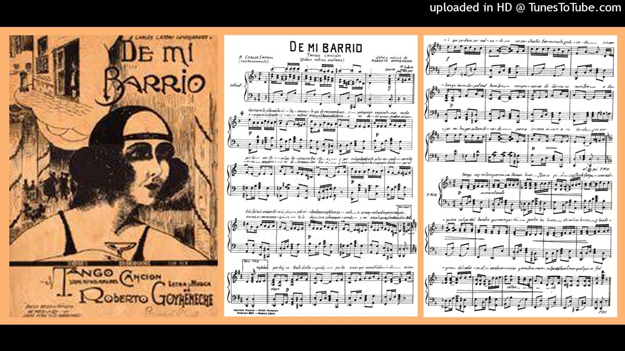 De mi barrio - Orquesta Típica Fresedo - 1925