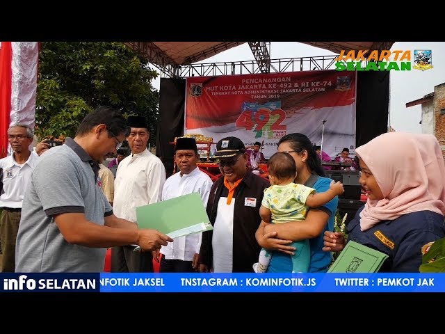 Pencanangan HUT DKI Jakarta Ke 492