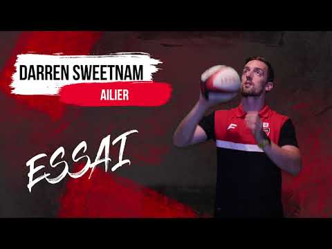 J8 PRO D2 BÉZIERS-OYONNAX : Essai Darren Sweetnam