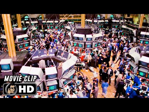 Stock Market Chaos Scene | WALL STREET (1987) Movie CLIP HD