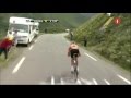 Samuel Sanchez TDF 2011 Etappe 19 Col Du Galibier Impressive Downhill 22 7 2011