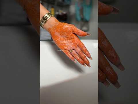 Henna Aftercare | HennabyKarisma #henna #mehndi #naturalhenna #satisfying