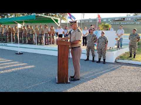 Acto 119 aniversario de la Batallón Asencio No. 5