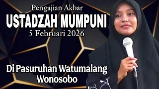 Download lagu PENGAJIAN AKBAR BERSAMA USTADZAH MUMPUNI 5 FEBRUARI 2026 DI PASURUHAN WATUMALANG WONOSOBO. mp3 Download lagu PENGAJIAN AKBAR BERSAMA USTADZAH MUMPUNI 5 FEBRUARI 2026 DI PASURUHAN WATUMALANG WONOSOBO. mp3