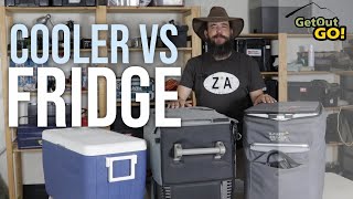 Cooler box vs. Fridge