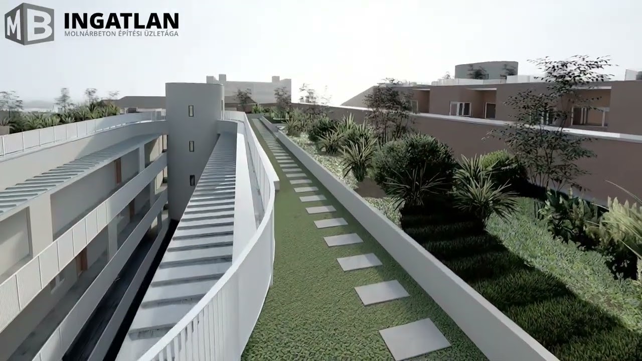 Bókay Residence — Lakópark