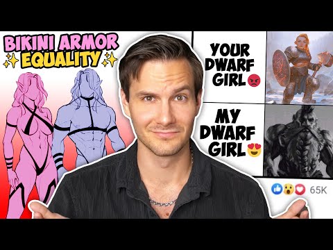 r/D&DMemes - Gender Neutral Bikini Armor