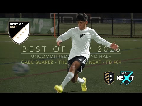 Gabriel Suarez | LEFT FOOTED FB | MLS NEXT HGD U19 | UNCOMMITTED Game Best of the East 2026 Showcase
