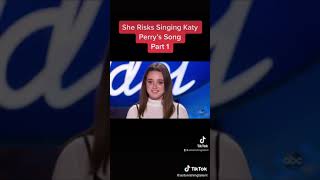 Heather Russell Sings Katy Perry's Song in Front of Her on American Idol!
