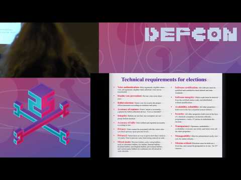 DEF CON 25 Voting Village - Joseph Hall, David Jefferson - Common Misconceptions and False Parallels