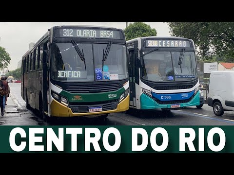 Centro do Rio de Janeiro - RJ - Movimentação de ônibus #164