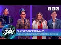 Slay It Don’t Spray It with Alesha Dixon, Michelle Visage, Kevin McHale and Jenna Ushkowitz 💦 BBC