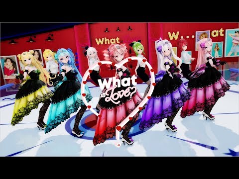 【MMD】TWICE - What is Love?【Short version, 19 models】[4K UHD]