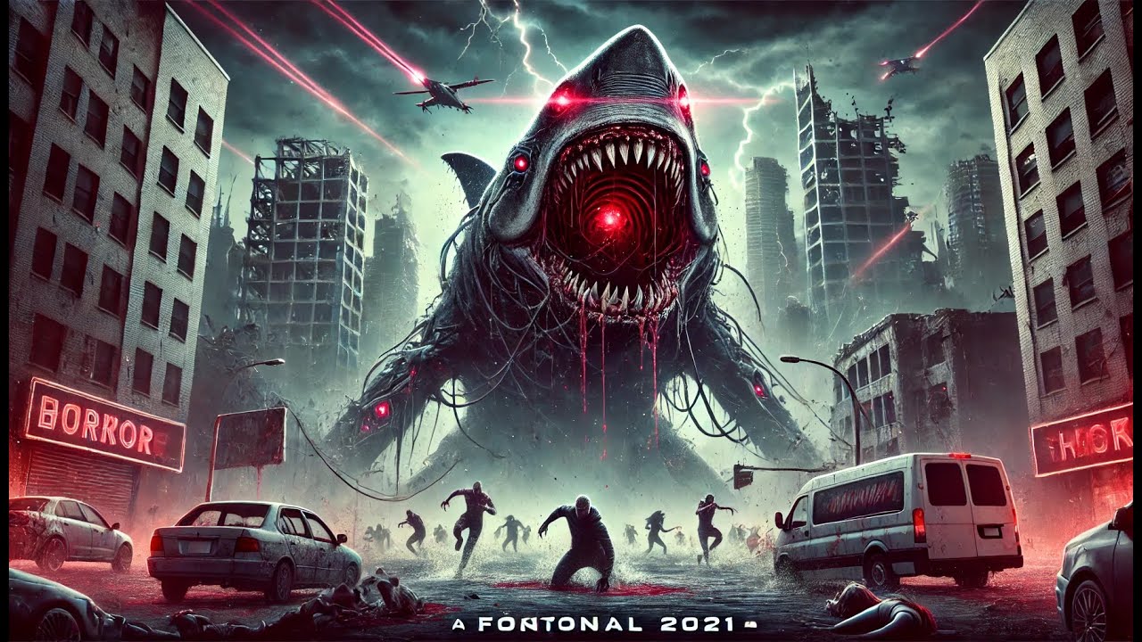 Tubarão da Terra 2021 | HD | Horror | Filme completo em português