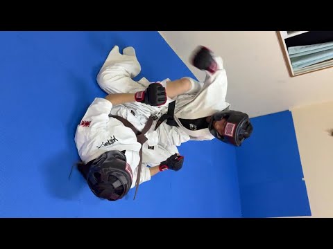 女子MMAスパーリング２