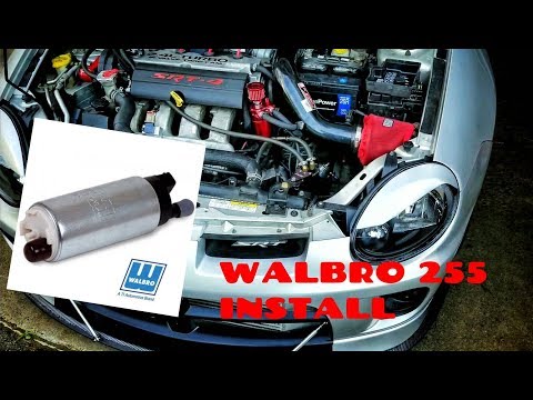 SRT-4 Fuel Pump WalBRO 255 and Fuel Pressure Regulator INSTALL (READ DESCRIPTION)
