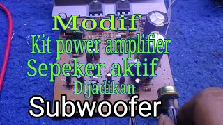Download lagu Modifying Active Speakers into Subwoofers mp3 Download lagu Modifying Active Speakers into Subwoofers mp3