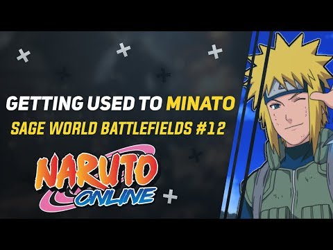 Naruto Online[EN Server]- Minato Team!!😱🔥- Sage World Battlefields #12