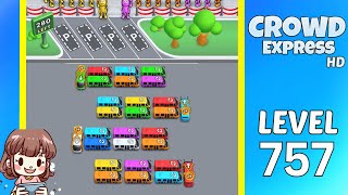 Crowd Express Level 757 Solution Walkthrough