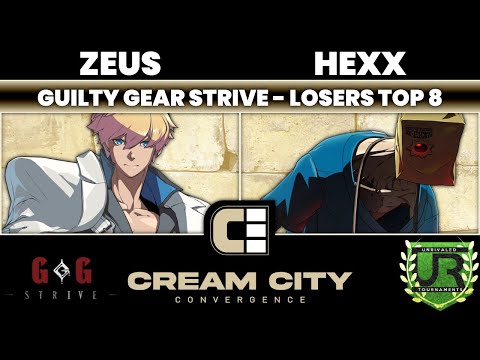 Cream City Convergence 2024 LOSERS TOP 8 - Zeus (Ky) vs Hexx (Faust) - Guilty Gear Strive