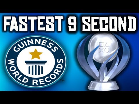 FASTEST EASIEST PS4 PLATINUM TROPHY World Record