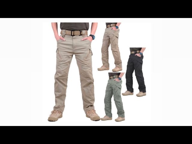 Vídeo relacionado con REIS FORECO-T MOB48 Pantalón de Trabajo para Hombre, Protector, Anticorte, Cargo, 80% Poliéster 20% Algodón, Camuflaje Negro, Talla 48