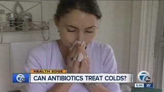 Can antibiotics treat colds?
