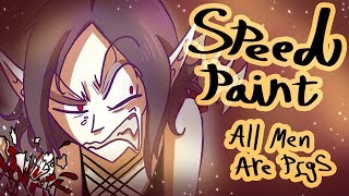 Speed Paint: All Men Are Pigs