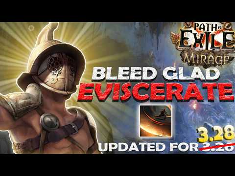 Goratha's Bleed Gladiator Eviscerate - 3.28 Mirage League - Unkillable Mapper