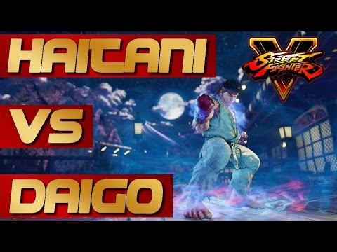 SFV * HAITANI (NECALLI) VS BST | DAIGO (RYU) * (X5) TOP RANKED MATCHES Street Fighter V | 5