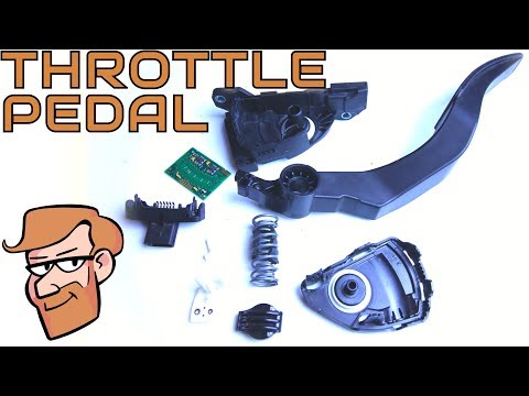 Inside a Throttle Pedal (How a Solid State Throttle Pedal Position Sensor Works)• Cars Simplified