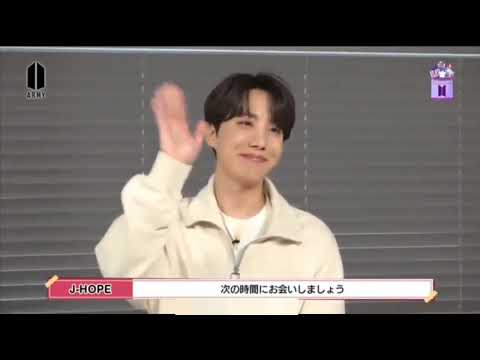 【BTS日本語字幕】BTS Japan Fanclub SNACK TIME SEASON 2 - J HOPE #3 2024年2月27