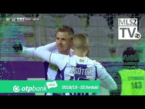 Novothny Soma Zsombor gólja az Újpest FC – DVTK mérkőzésen