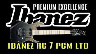 Video thumbnail for IBANEZ RG7 PCMLTD - premium excellence with all the features. Metal song by Mika Lagreen
