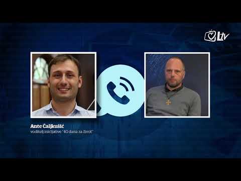 Izdvojeno 26.3.2020. - Ante Čaljkušić, voditelj inicijative "40 dana za život"