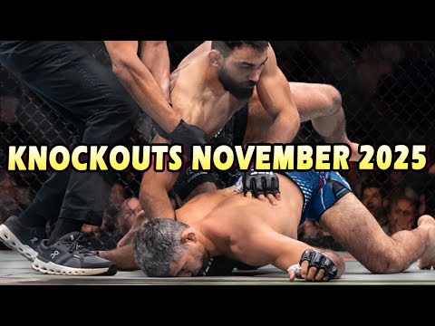 MMA Knockouts of November 2025
